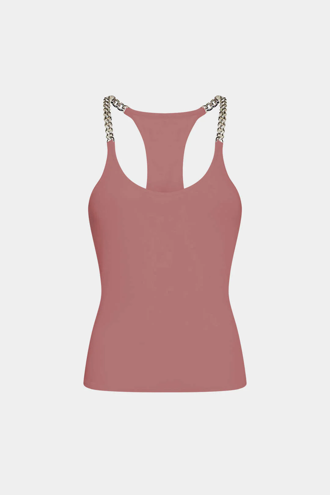Chain Decor Sleeveless Tank Top