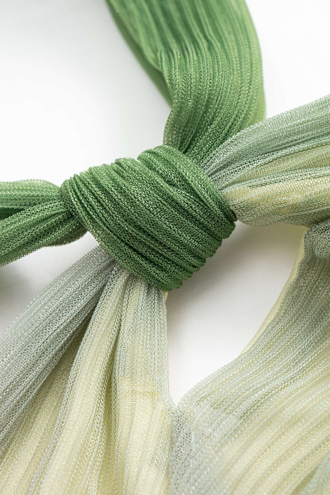 Watercolor Halter Neck Tie-Back Backless Camisole and Ruched Skirt Set