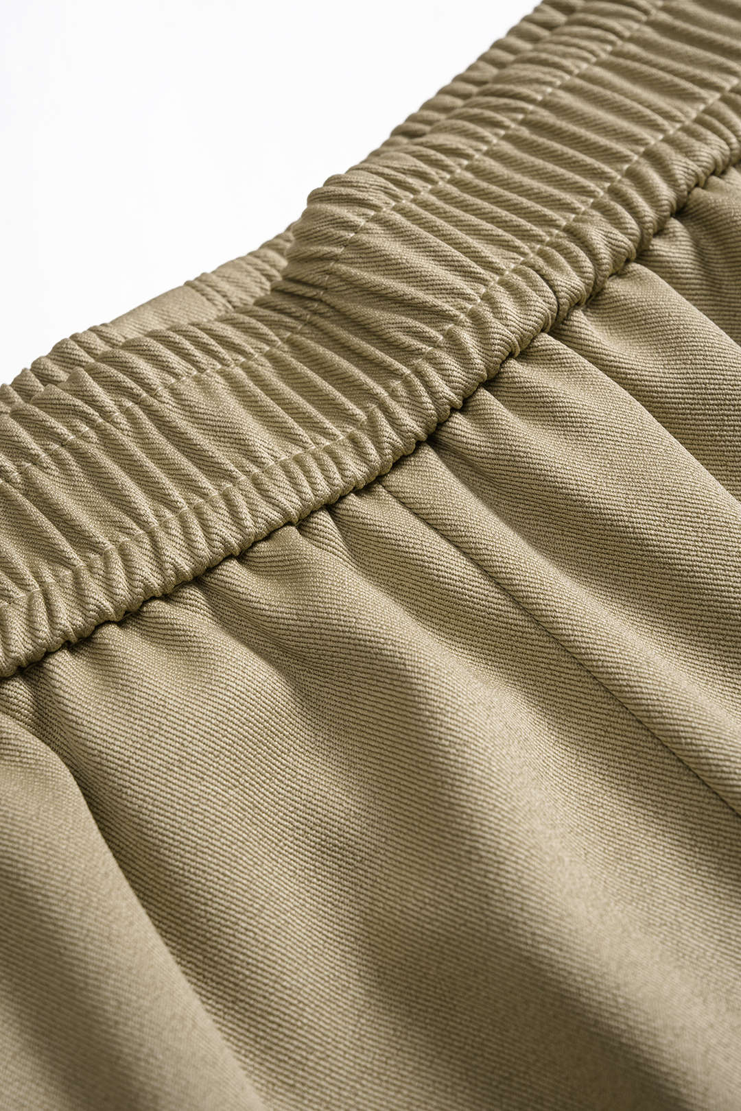 Button Detail Wide Leg Split Pants Set Bottom