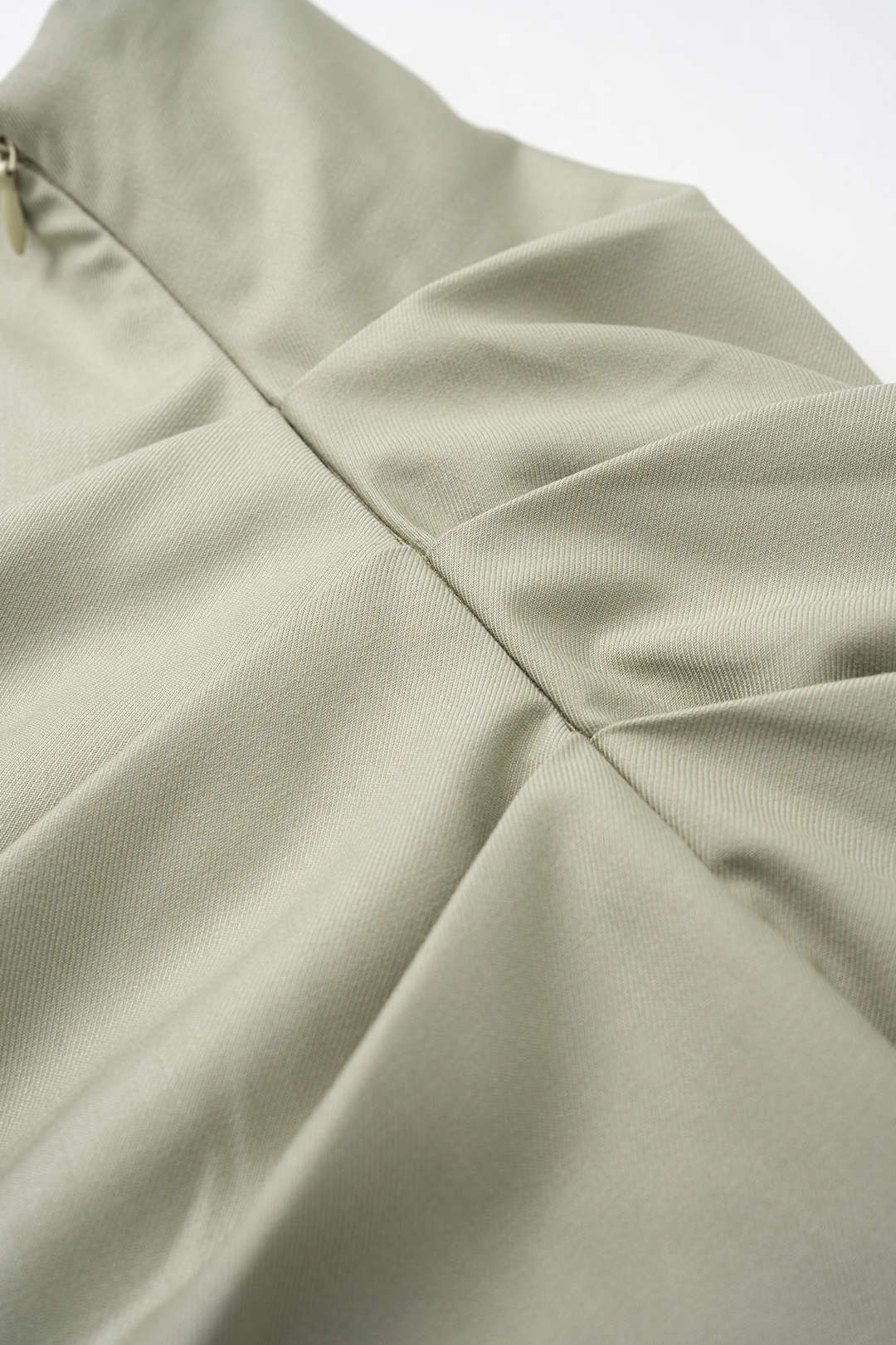 Gathered High Waist Skirt