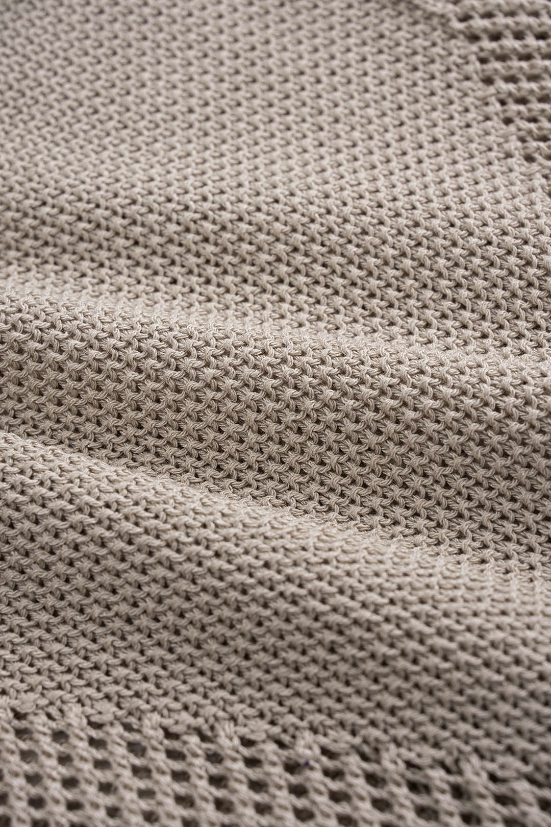 Knit V-Neck Hollow-Out Tank Top