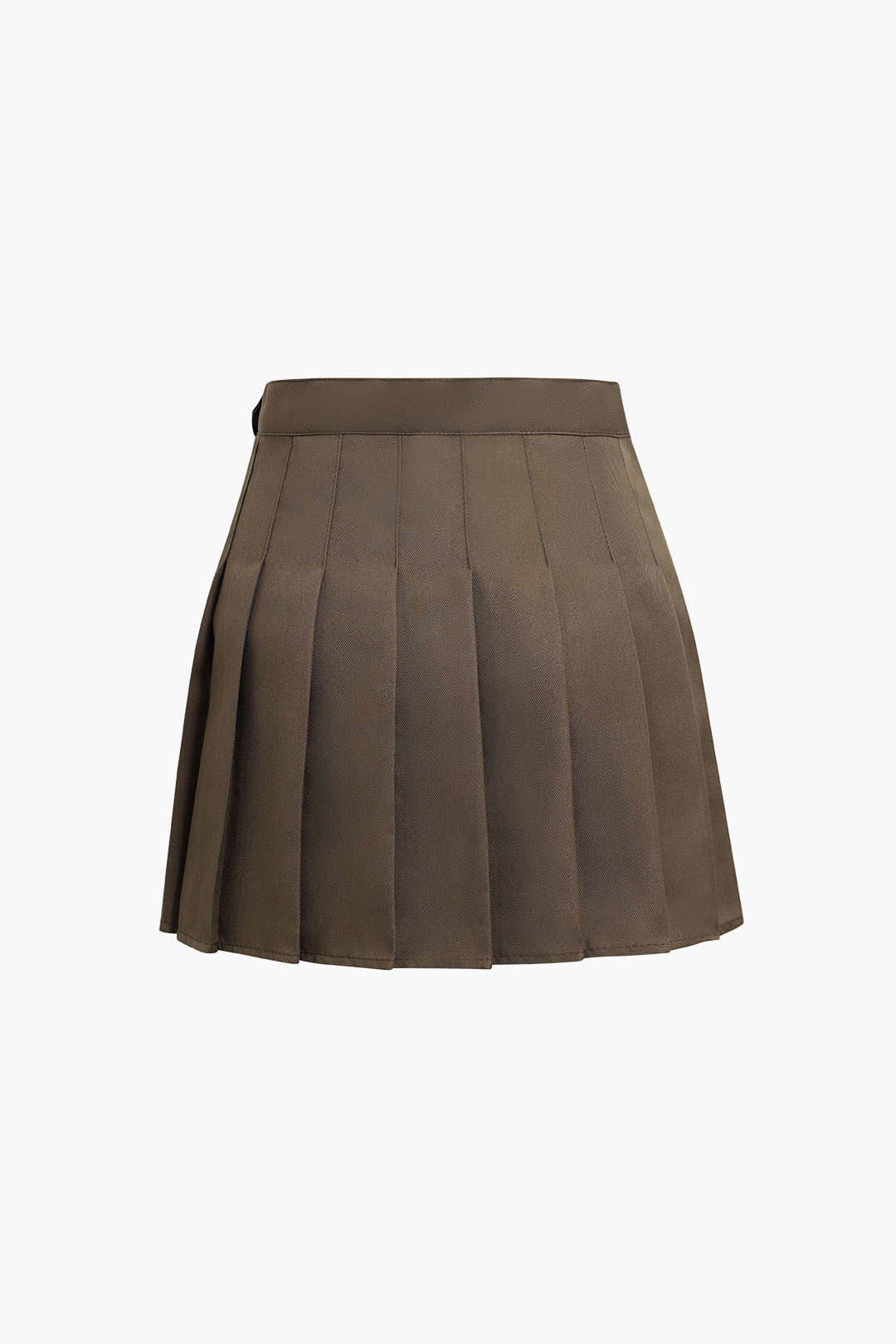 Simple Pleated Mini Skirt