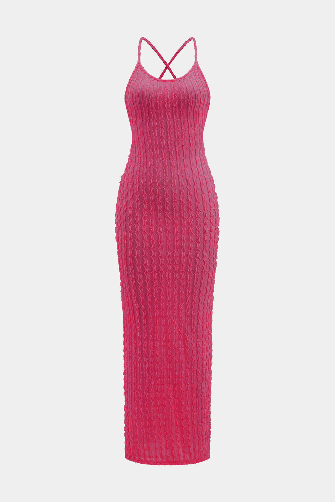 Backless Sleeveless Slip Maxi Dress