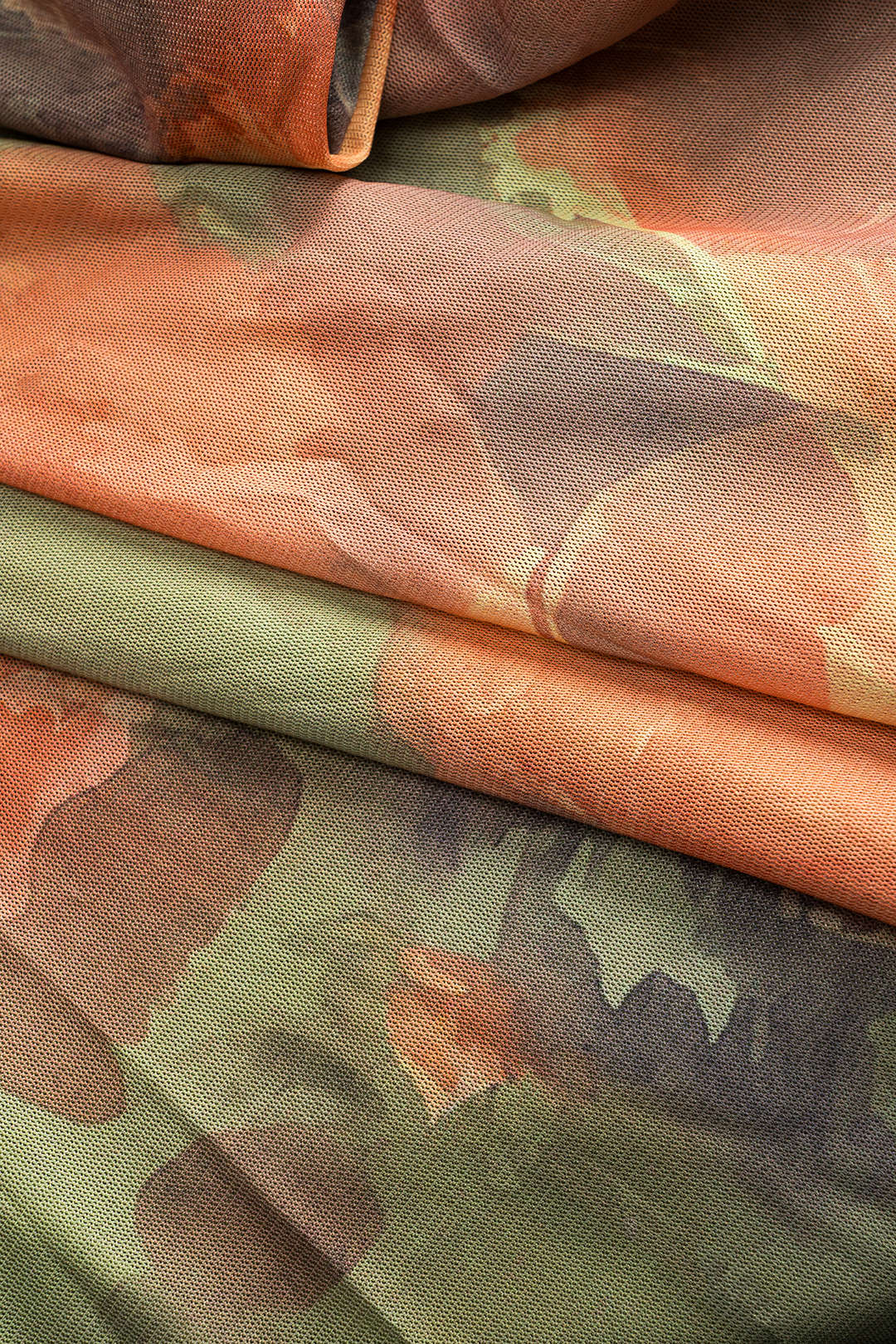 Tie-Dye Printed Ruched Tie-Front Zipper Maxi Slip Dress