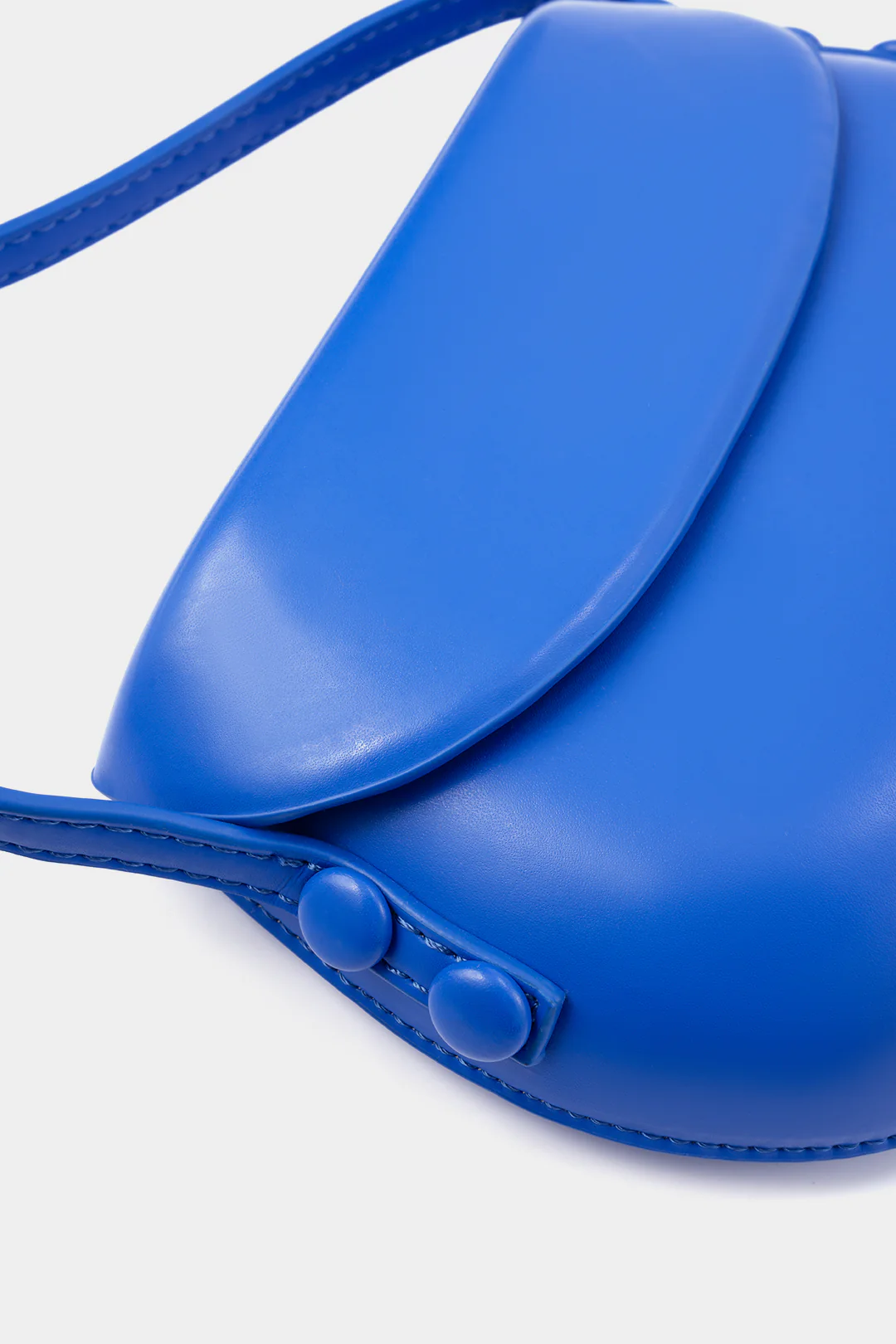 Solid Faux Leather Patchwork Crossbody Handbag