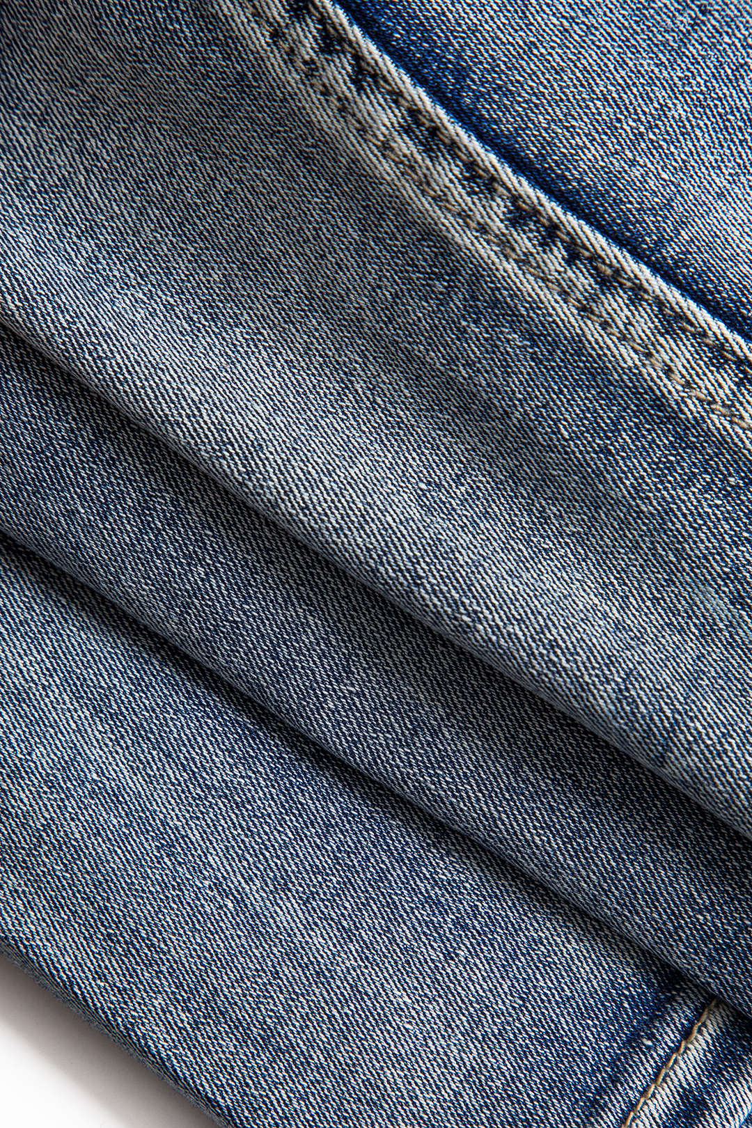 Denim High Waist Pocket Zipper Skirt