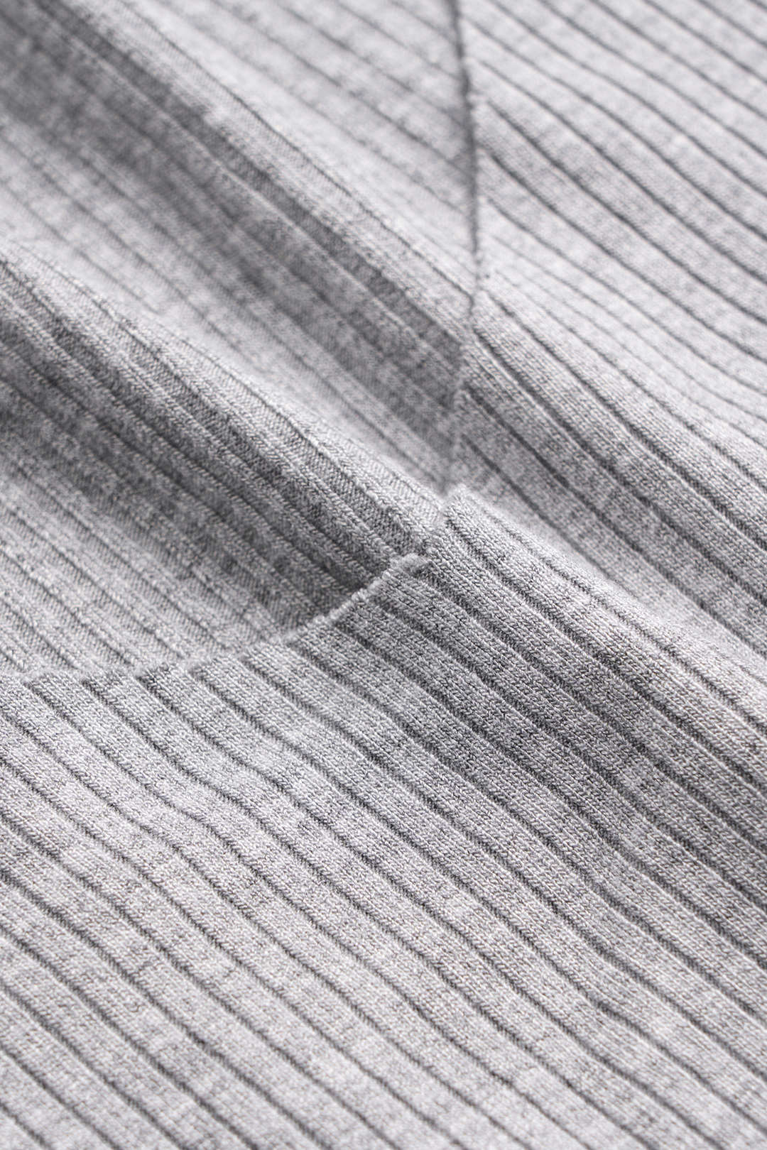 Knit Ribbed Knit Short-Sleeve Top