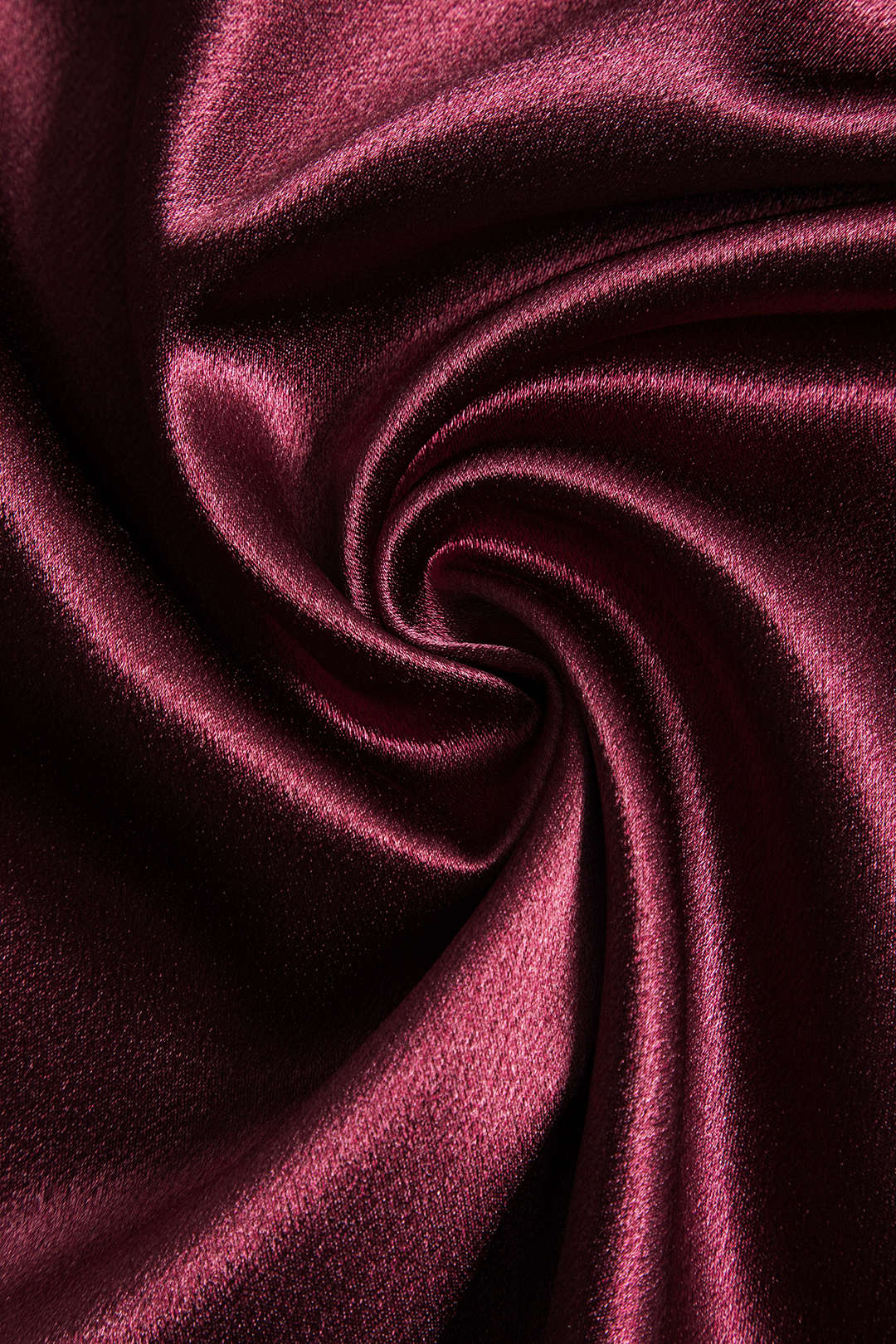 Satin Patchwork Faux Leather Asymmetric Skirt