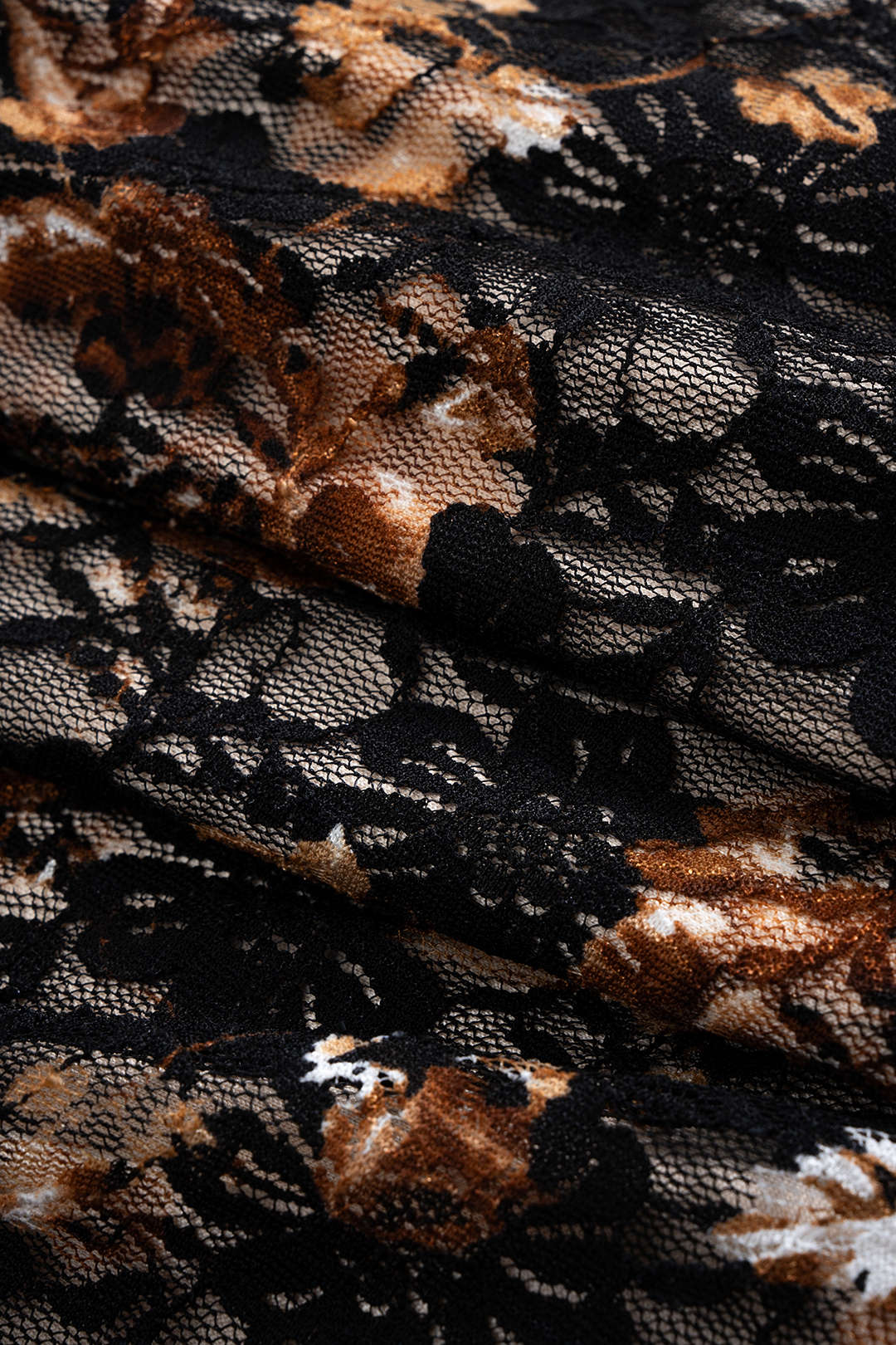 Floral Print Lace Patchwork Underwire Sleeveless Maxi Slip Dress