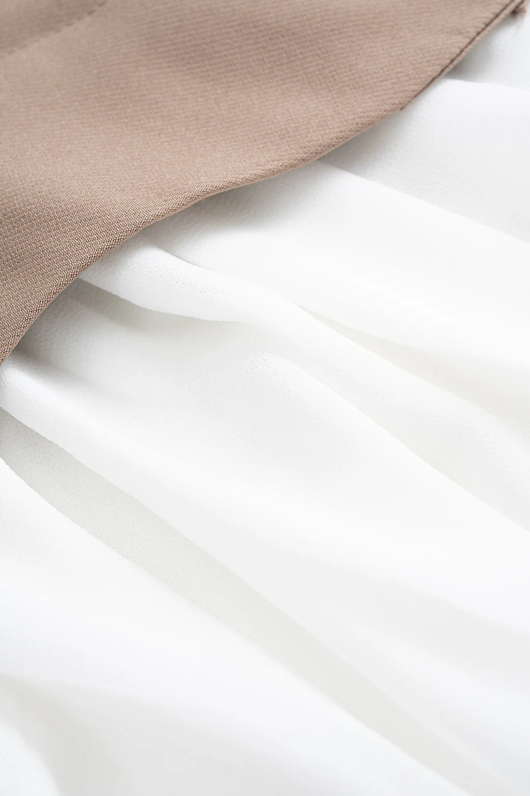 Chiffon Patchwork Zipper Sleeveless Mini Dress