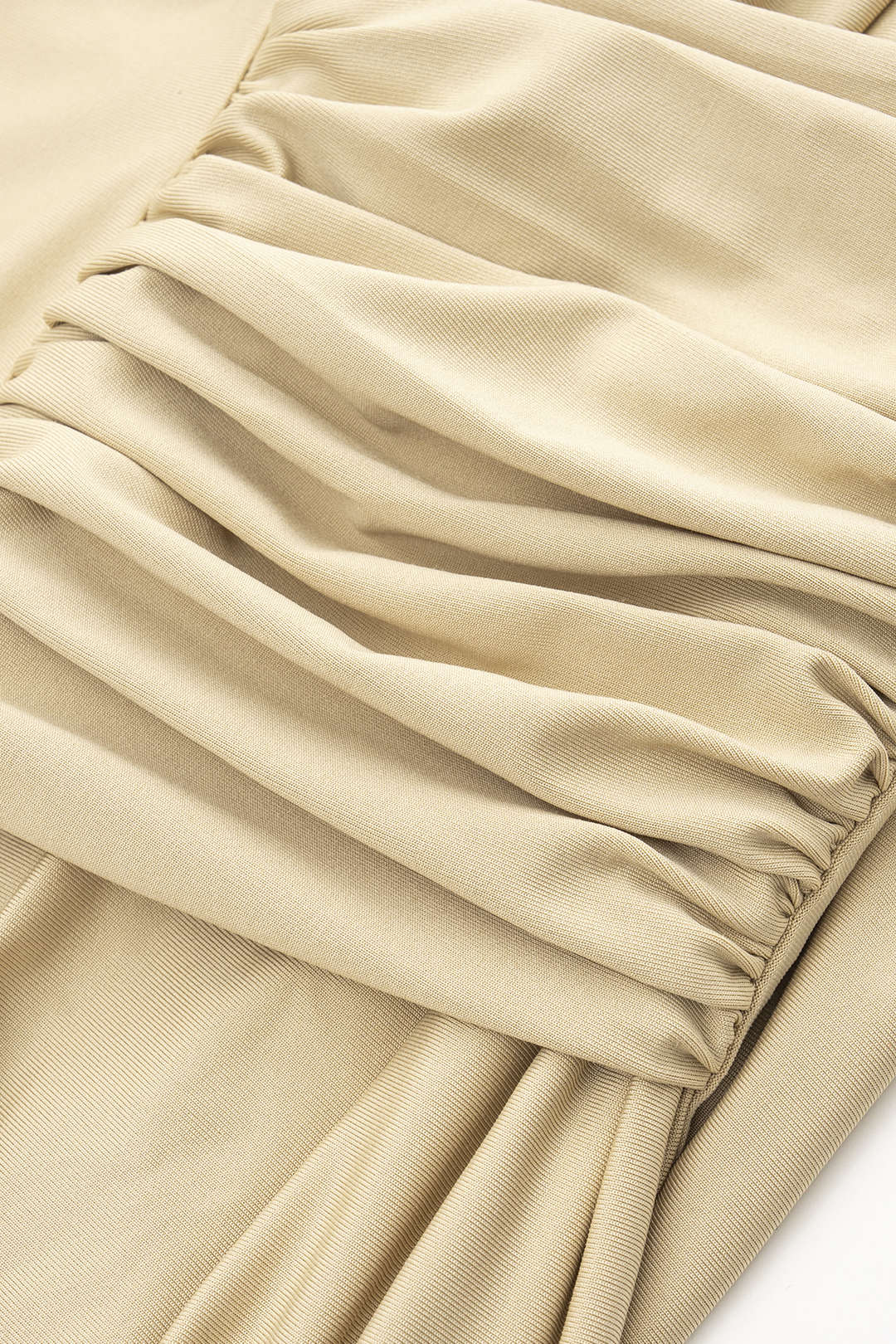 Ruched Sleeveless Mini Slip Dress