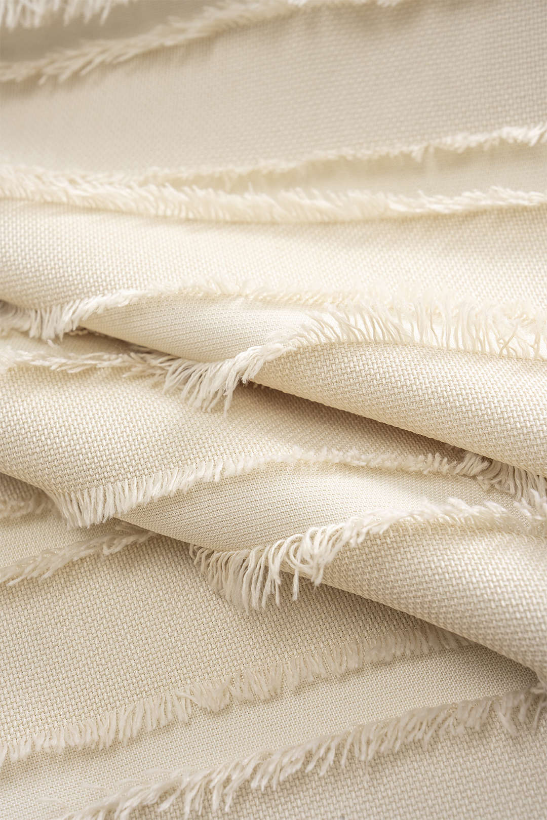 Tie-Up V-Neck Frayed Sleeveless Maxi Dress