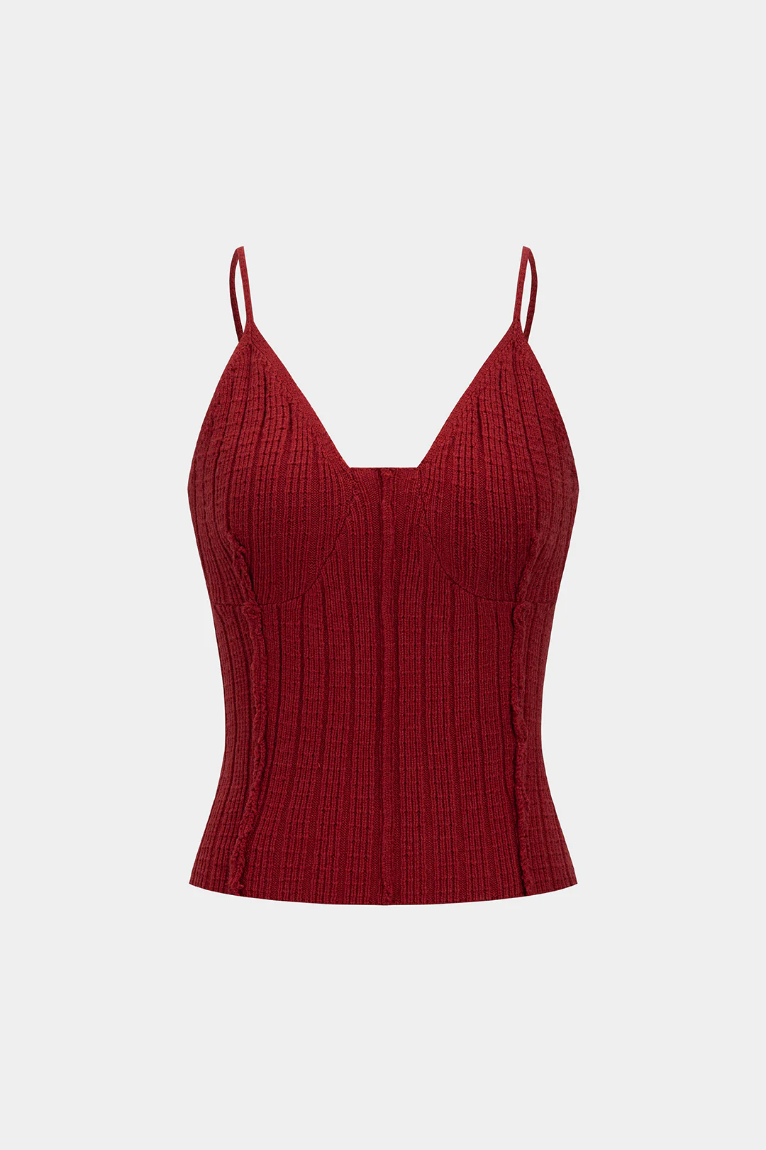 Knit V-Neck Camisole Top