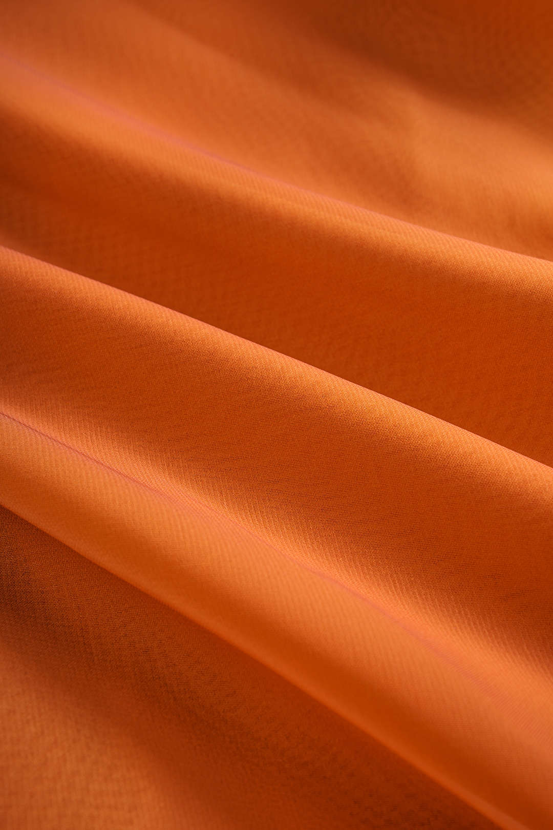 Ombre Print Chiffon Ruched Skirt