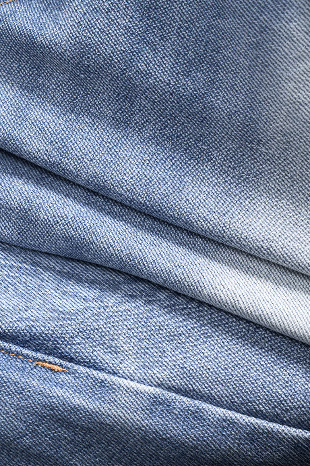 Asymmetrical Button Pocket Ripped Denim Shorts