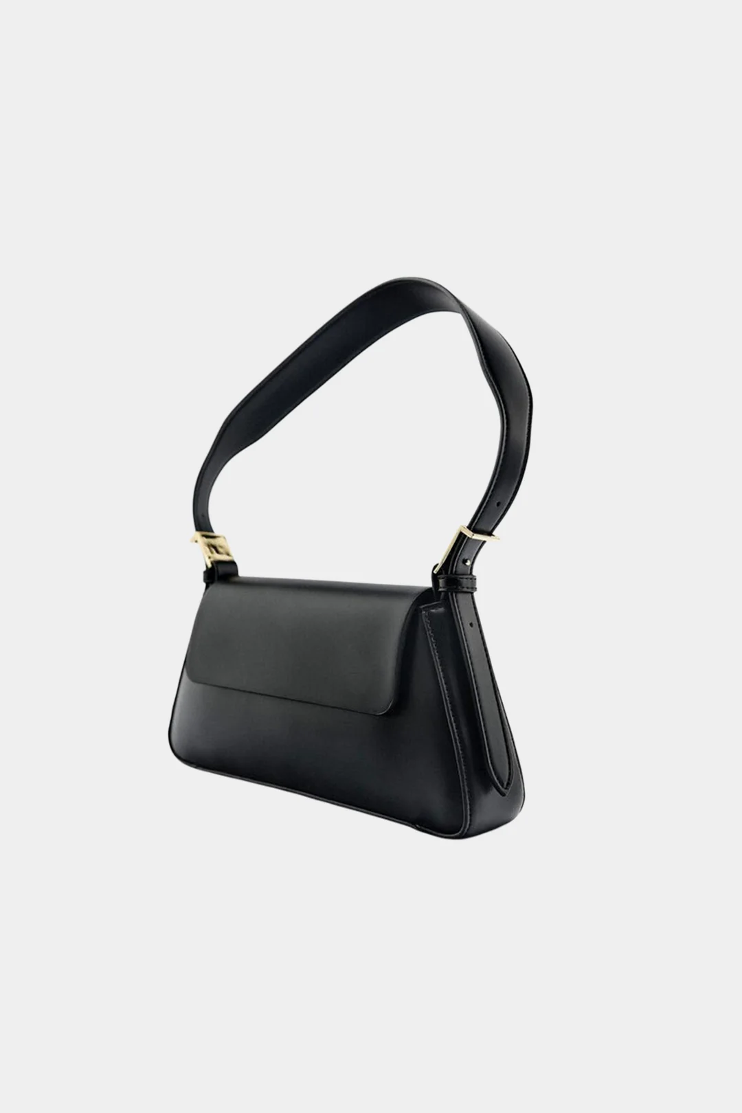 Faux Leather Shoulder Bag