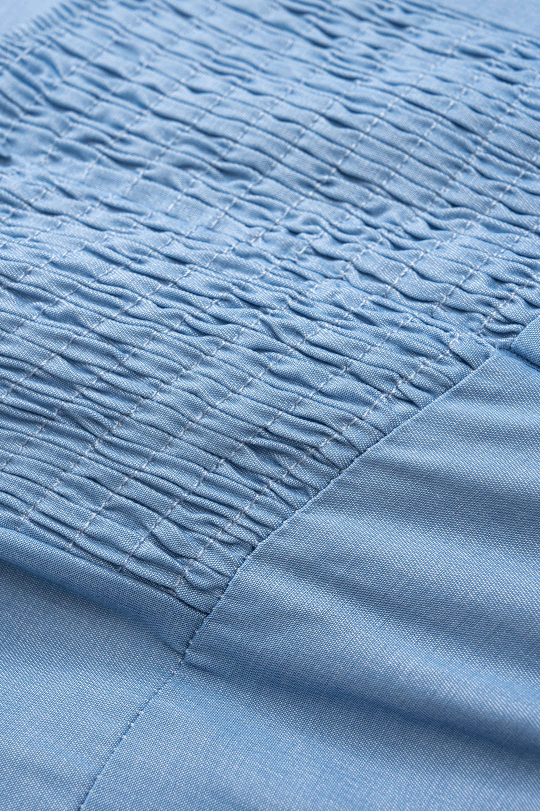 Denim Slip Sleeveless Midi Dress