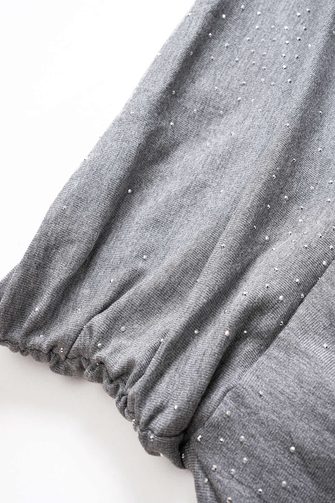 Sequin Irregular  Ruched Skirt