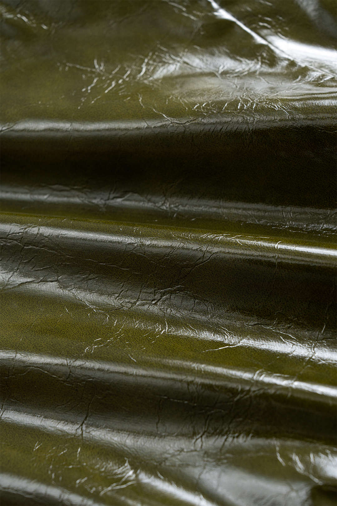 Plus Size Faux Leather Twisted Knot Patchwork Skirt