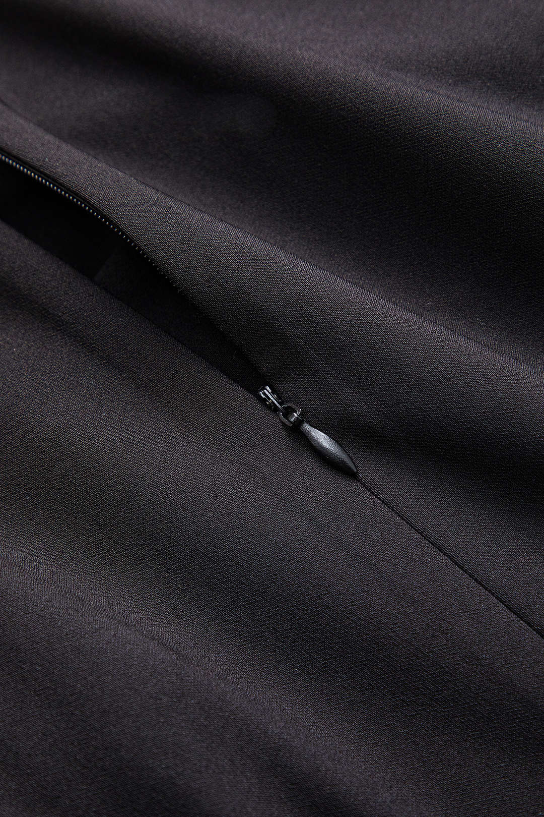 Faux Leather Patchwork Long Sleeve Mini Dress