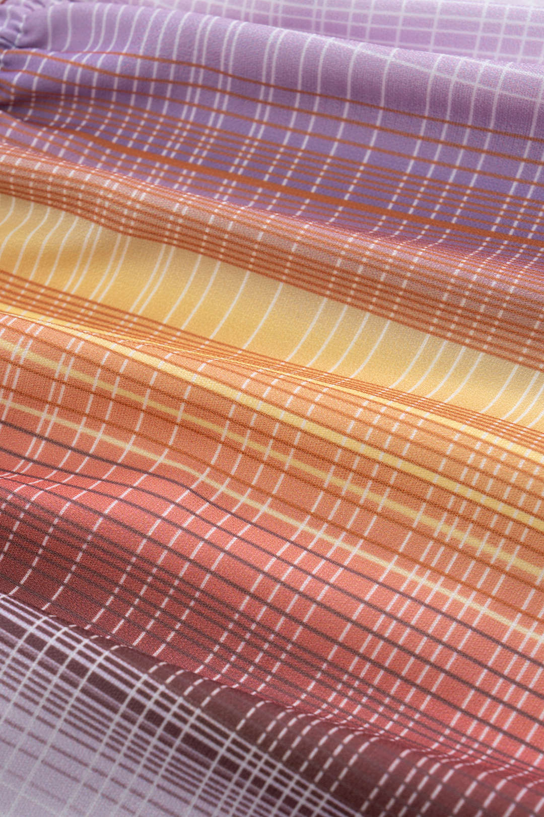 Stripe Print V-Neck Halter Neck Backless Tie-Up Tank Top