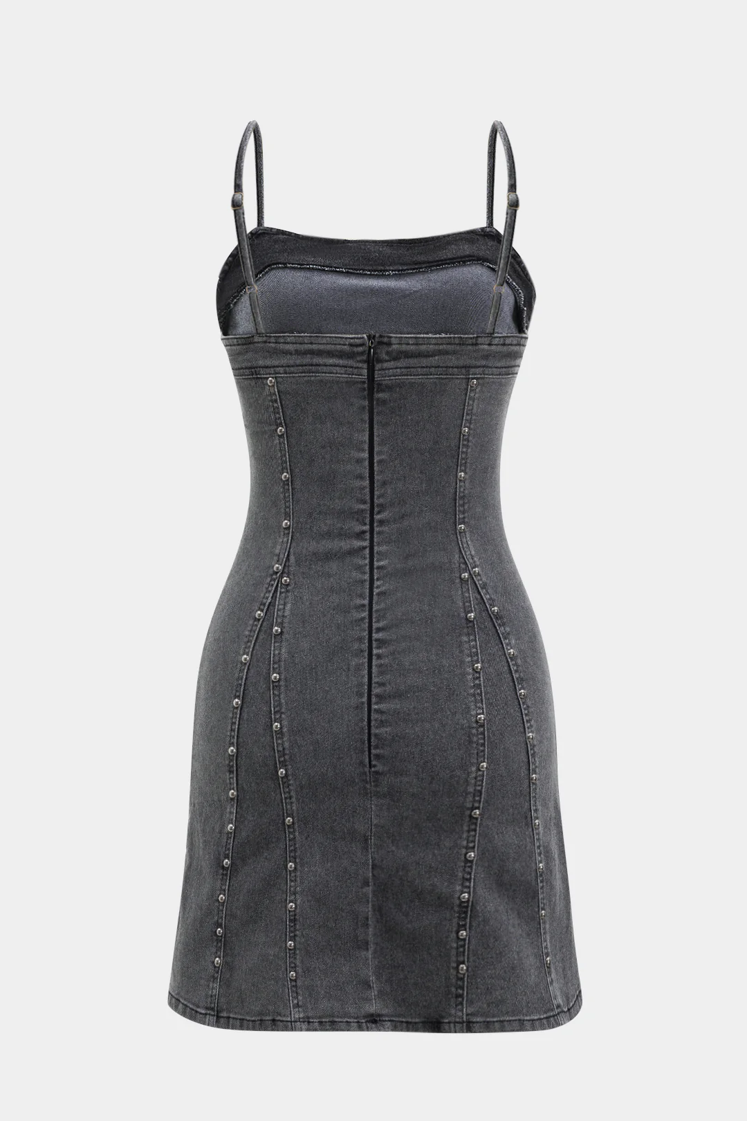 Simple Denim Sleeveless Dress