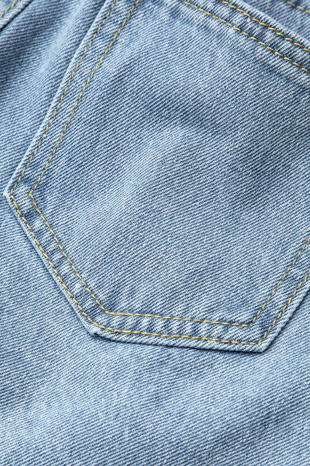 Multi-Pocket Denim Mini Cargo Skirt