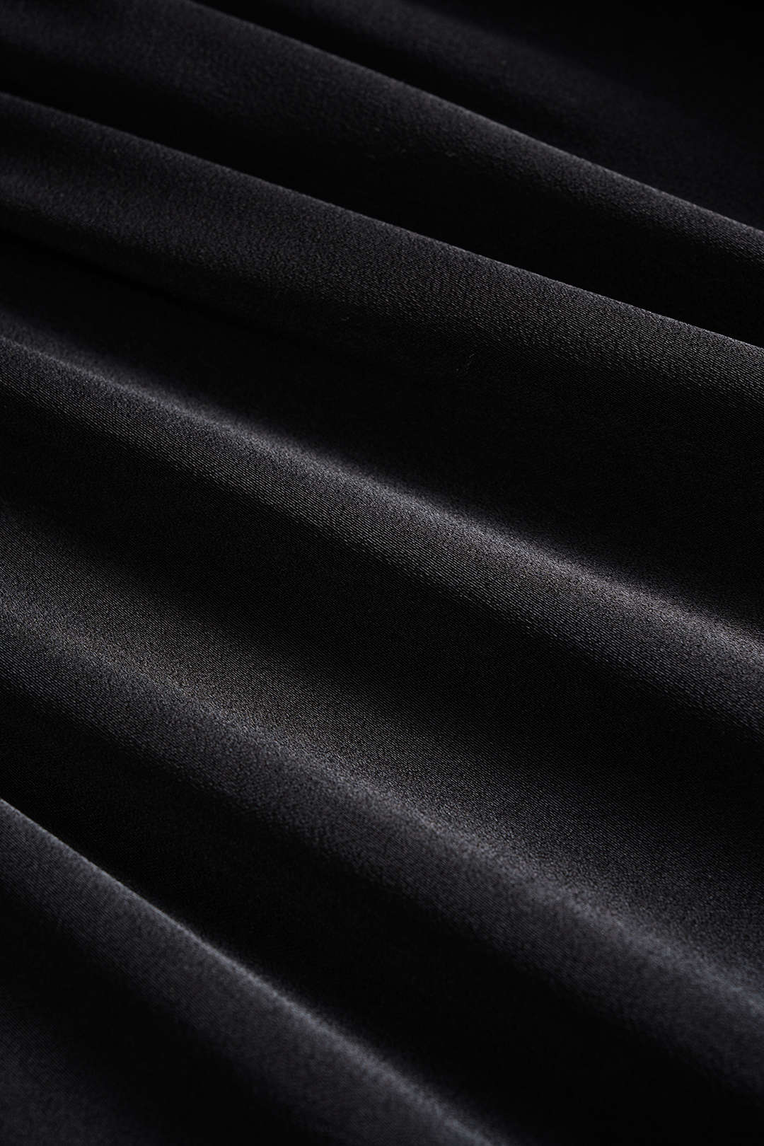 Satin Shirred Sleeveless Midi Dress