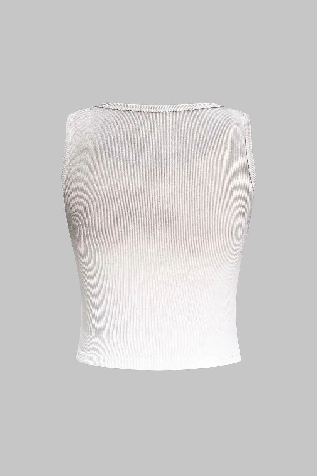 Ribbed Sleeveless Top