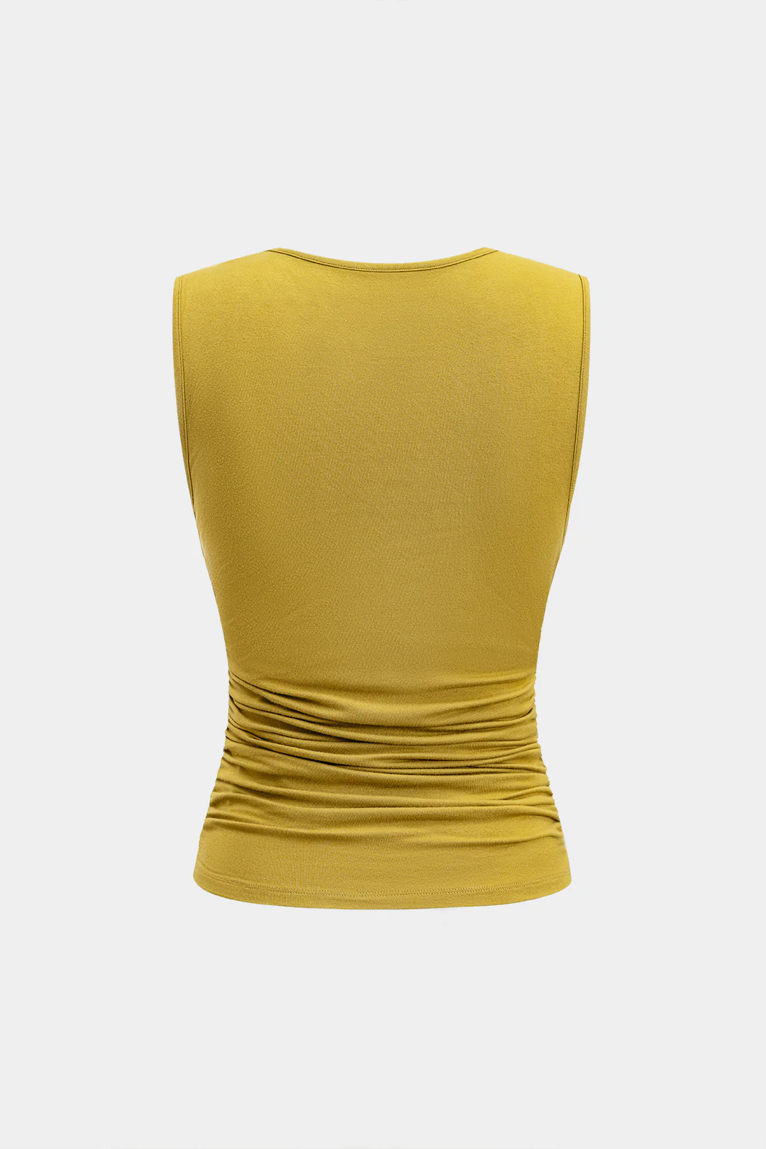 Tank Top and Ruched Knot Skirt Set