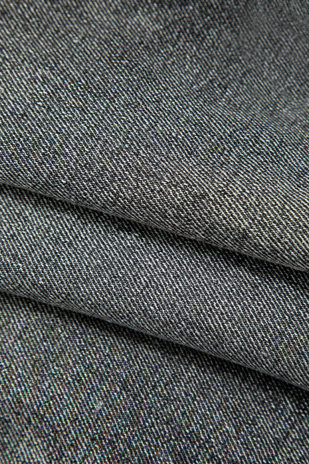 Asymmetric Button-up Flap Pocket Cropped Denim Vest