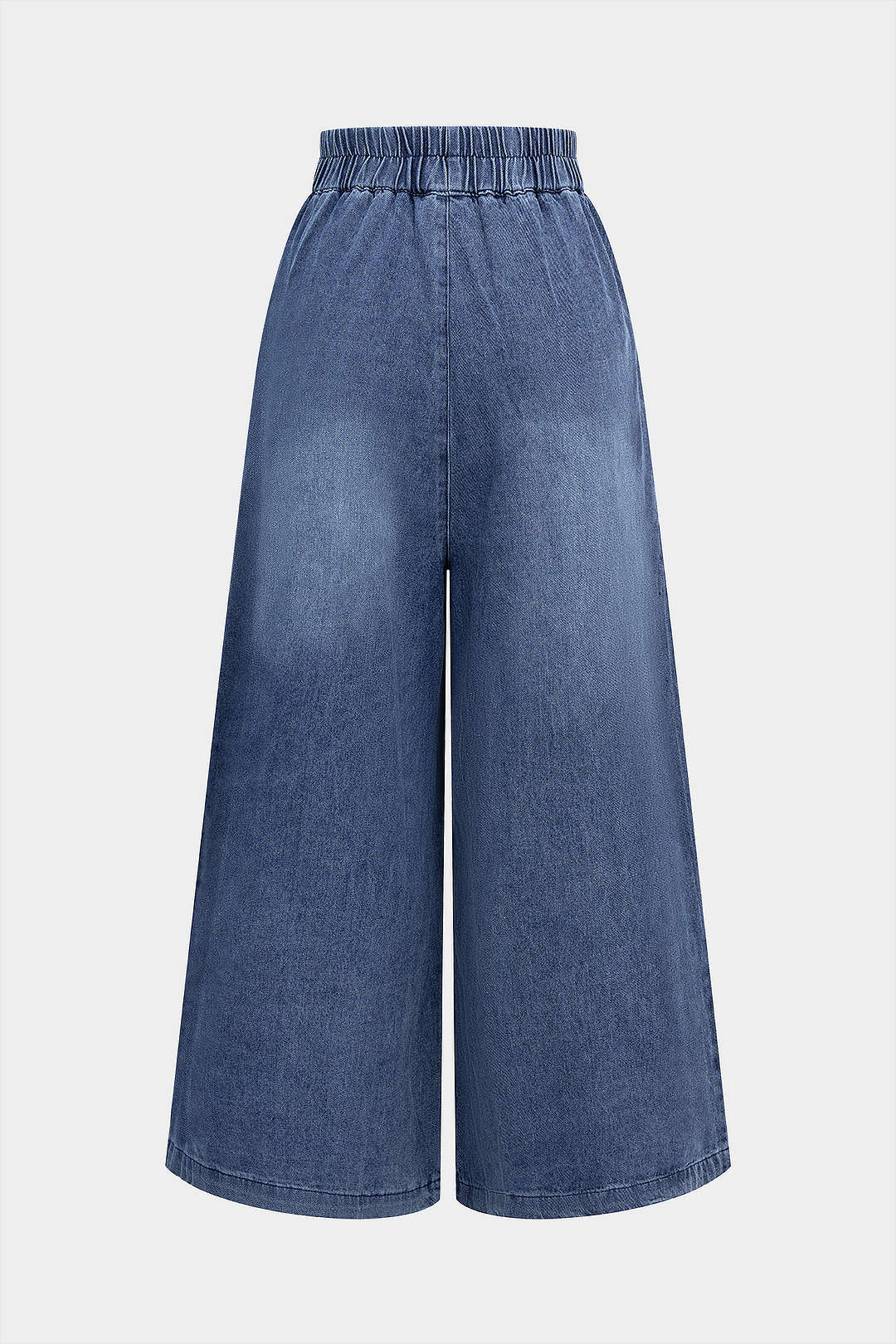 Denim Tie-Up High Waist Jeans