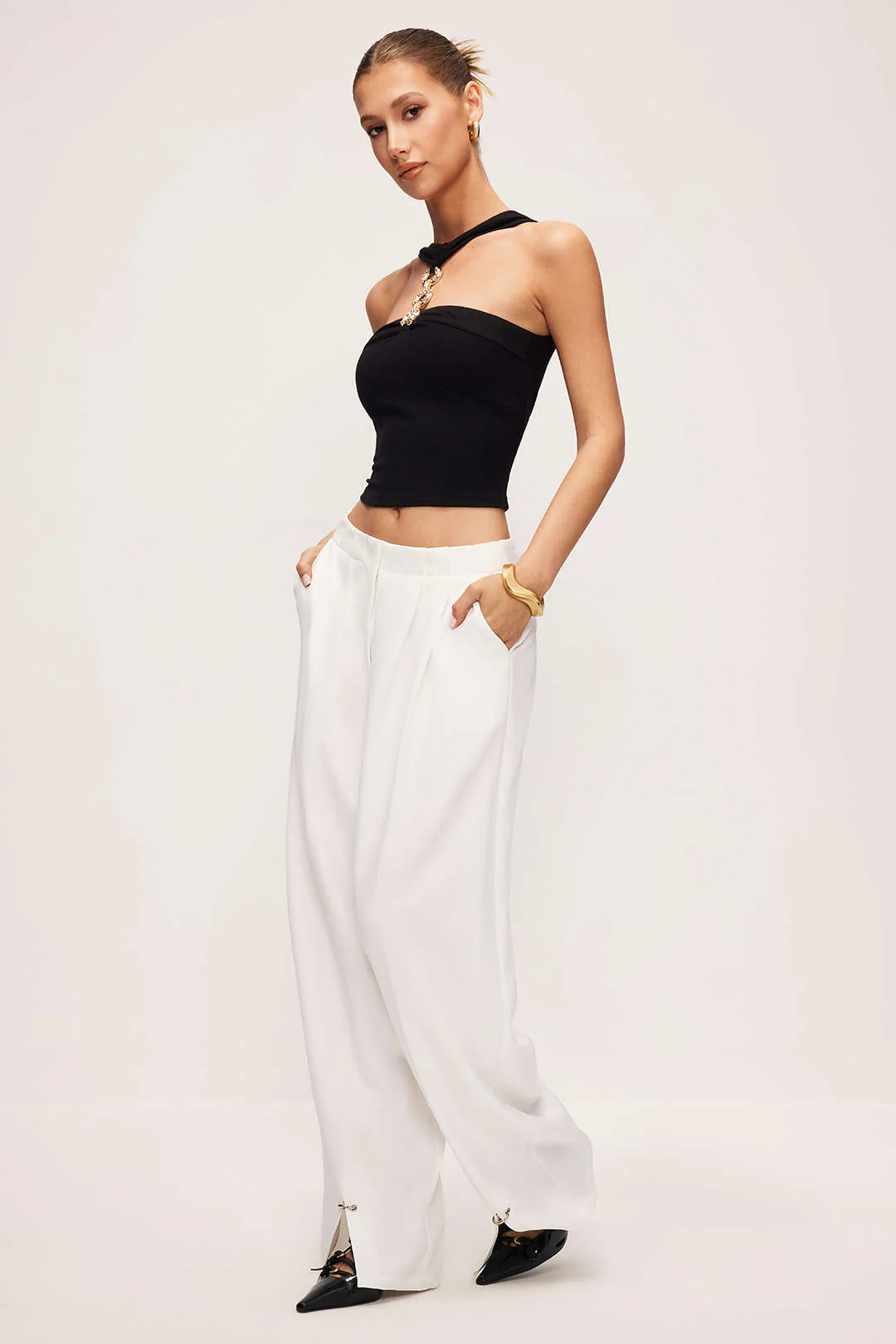 Metallic Decor Cami Top