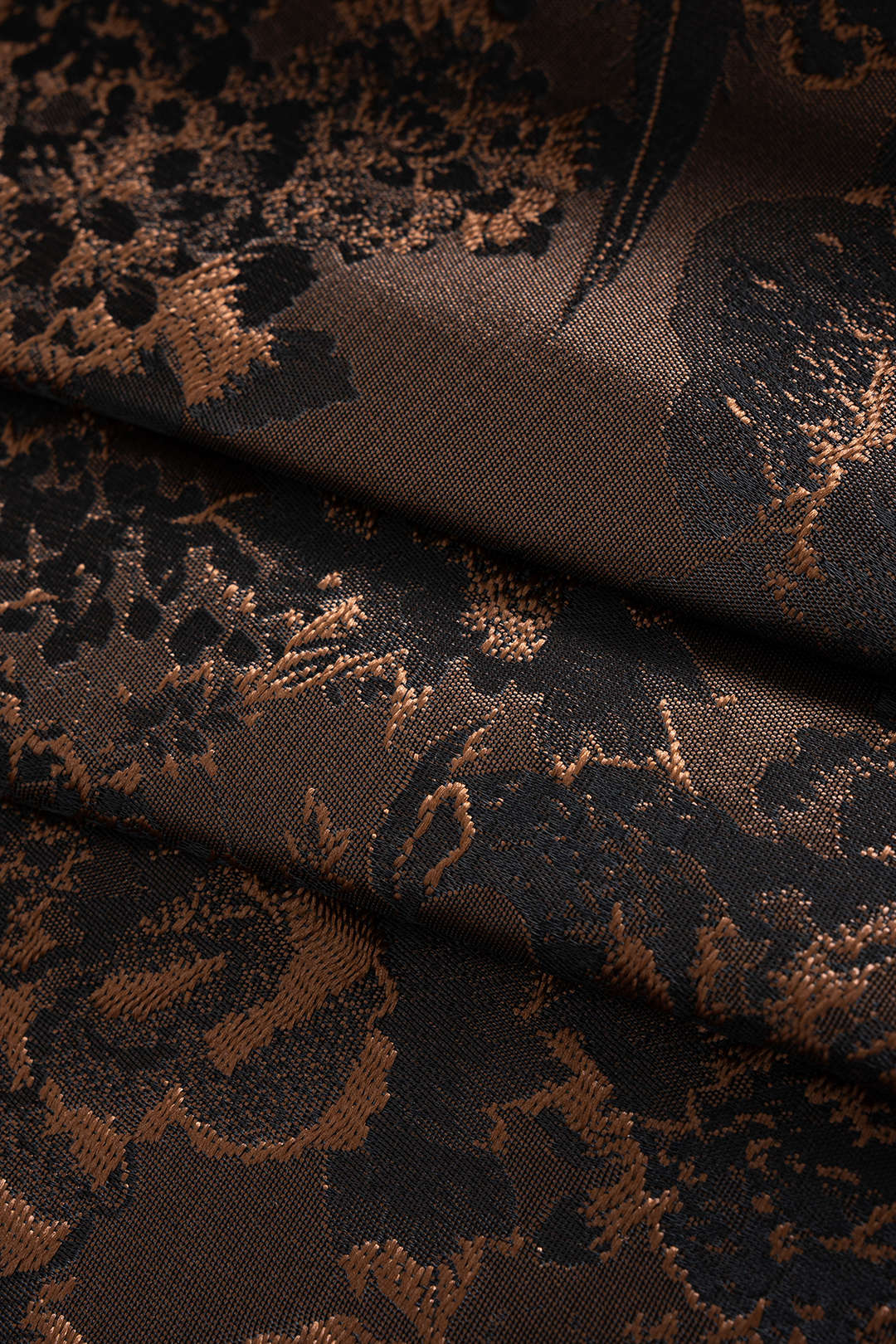 Jacquard Ruched Drawstring V-Neck Zipper Sleeveless Mini Dress