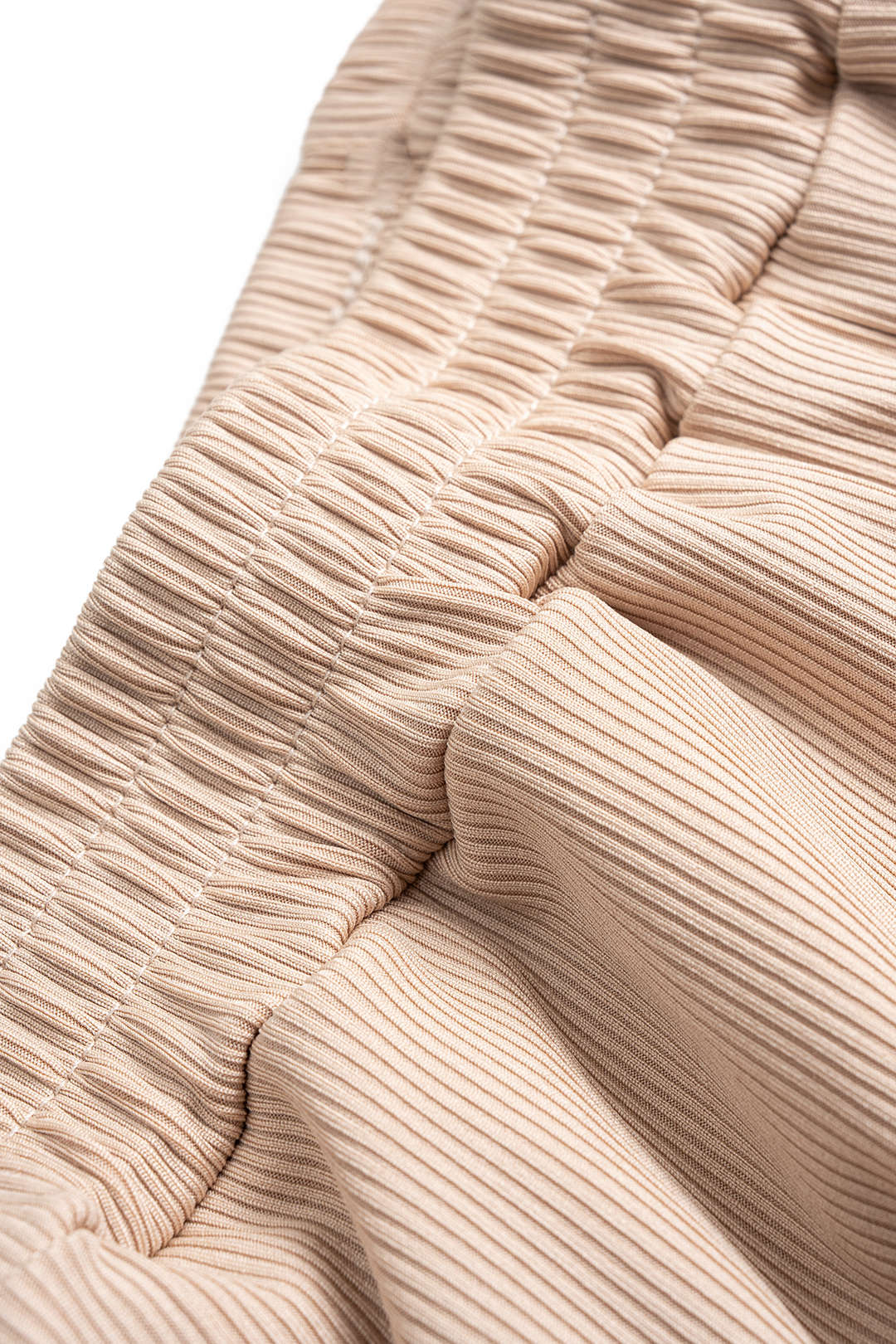 Button Long-Sleeve Top And Basic Cami Top And Wide Leg Trousers Set