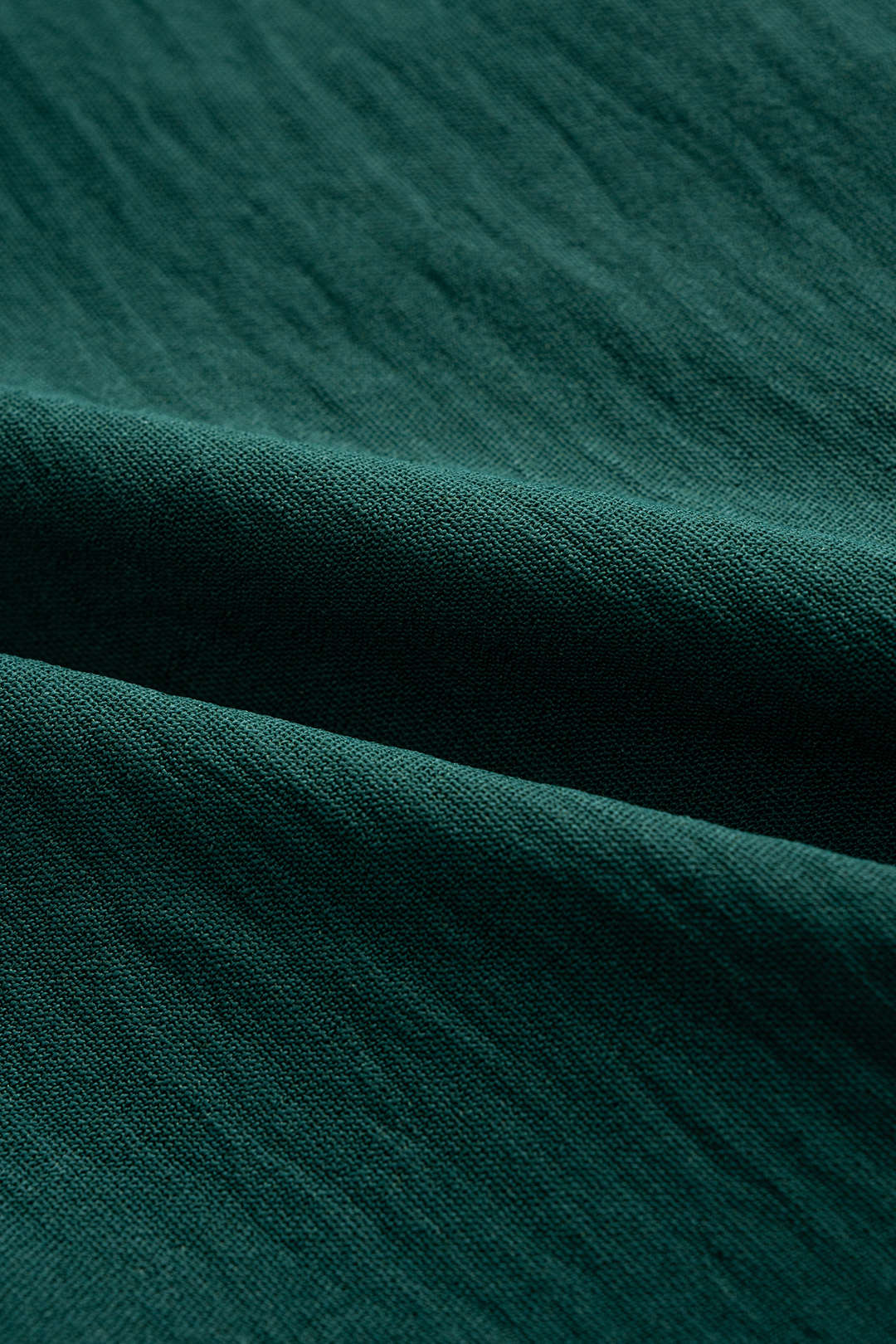 Tie-Up V-Neck Long-Sleeve Top and Wide-Leg Trousers Set