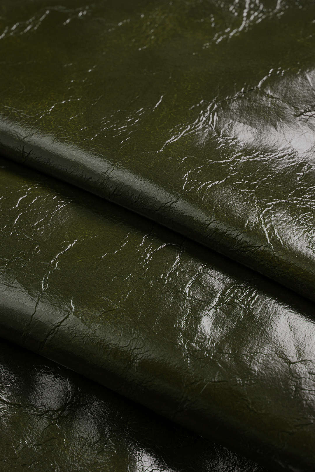 Faux Leather Pleated Strapless Tube Top