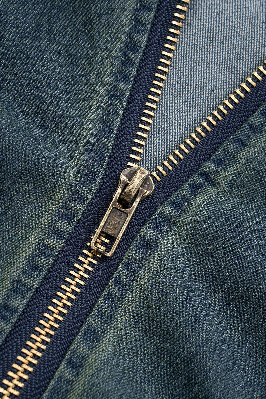 Denim Zipper Tank Sleeveless Dress