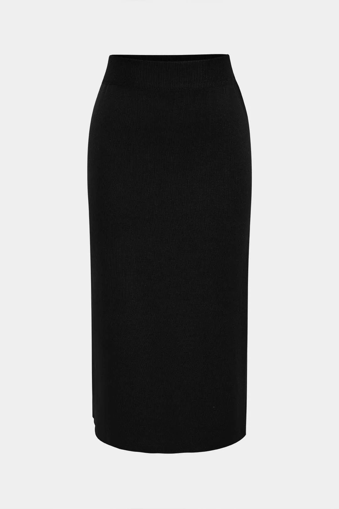 Knit Gigot Sleeve and Skirt Ensemble