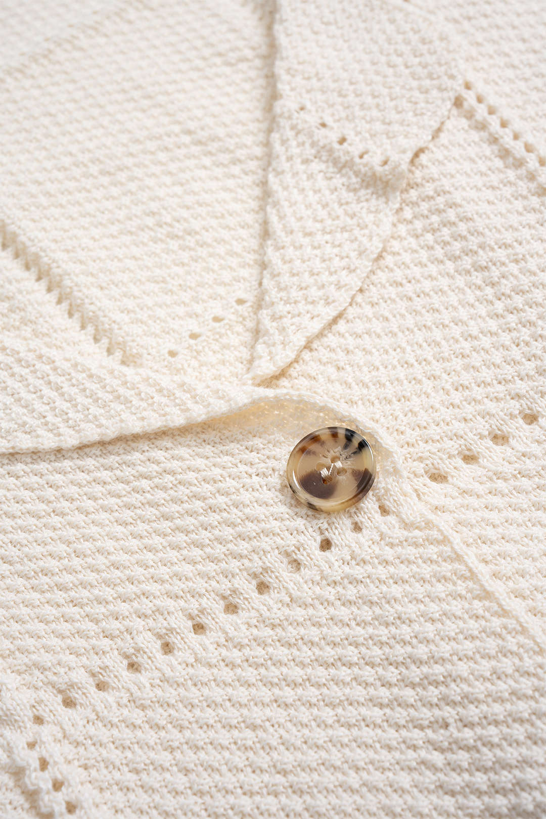 Button Lapel Short-Sleeve Midi Dress