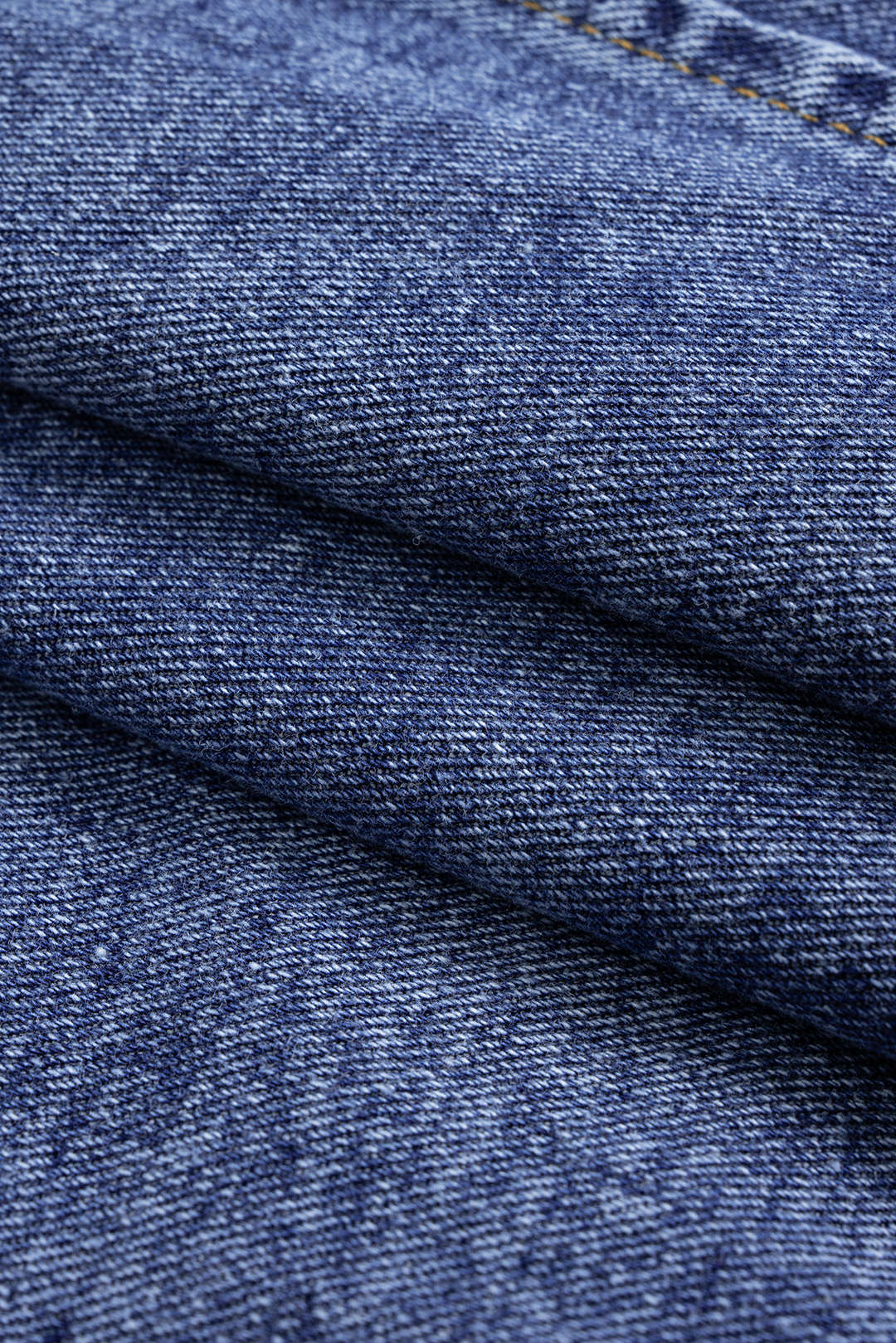 Contrast Button Frayed Denim Jacket