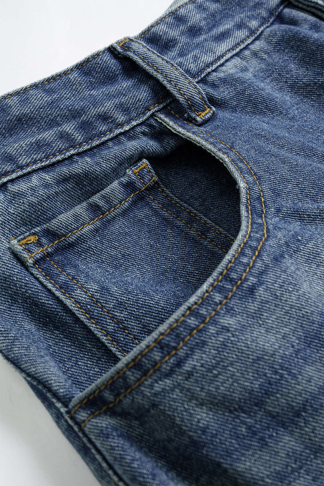 Plus Size Denim Asymmetrical High Waist Jeans