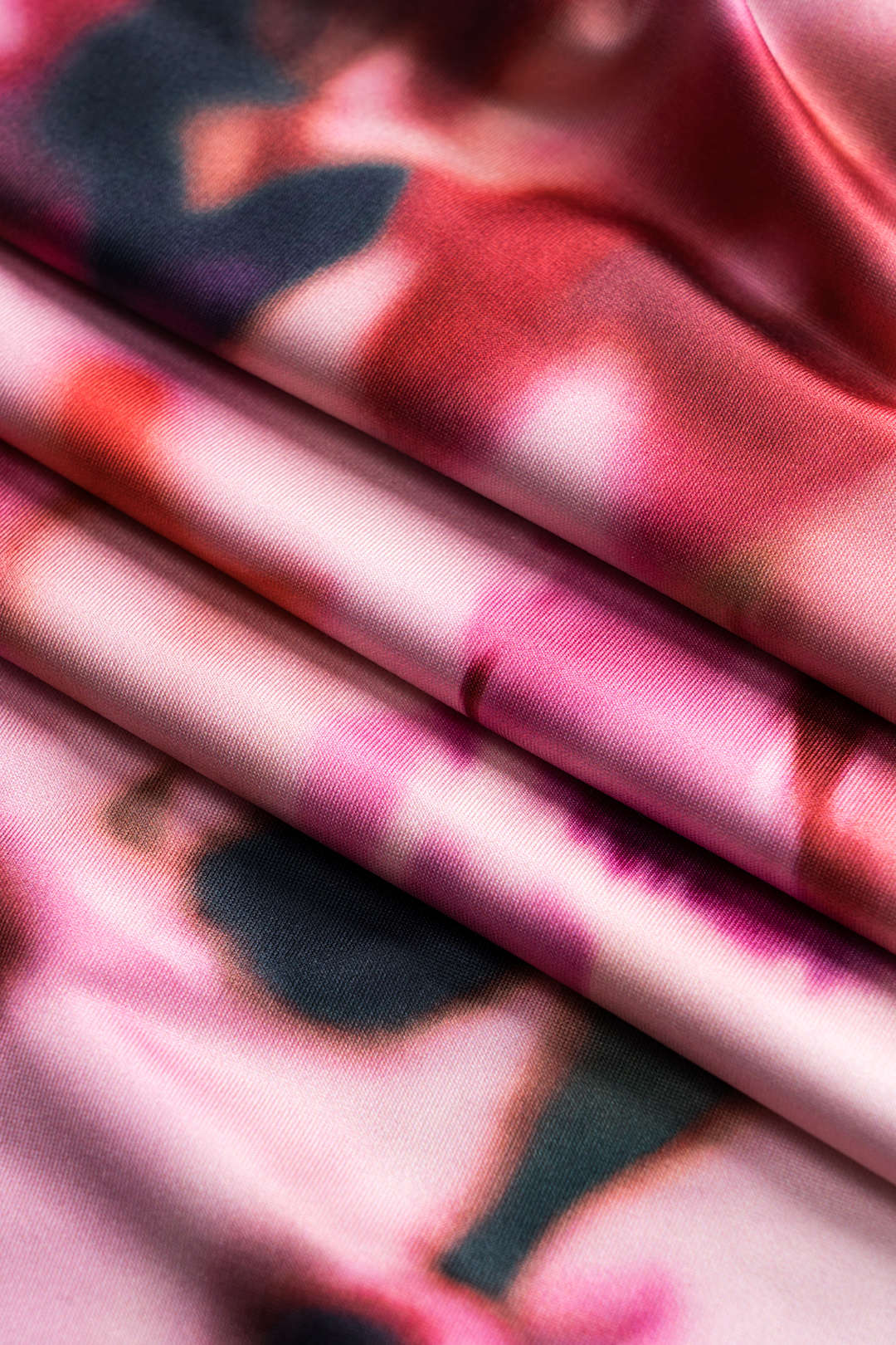 Contrast Print Backless Slip Sleeveless Maxi Dress