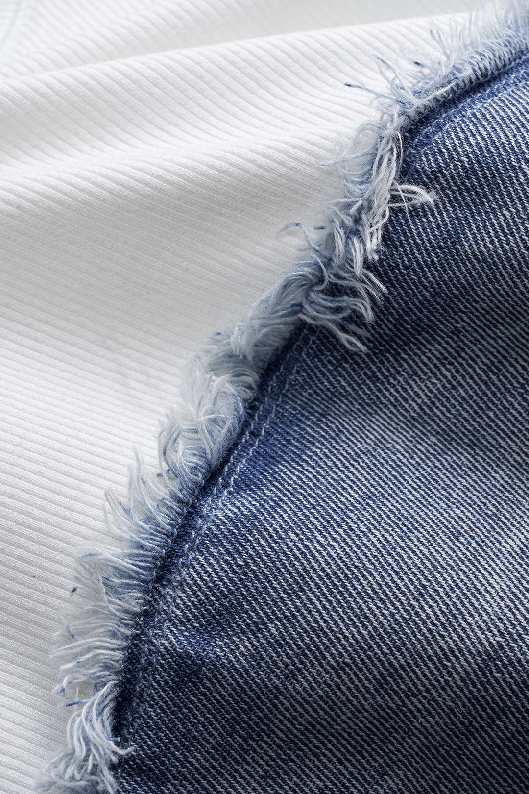 Denim Patchwork Sleeveless Top