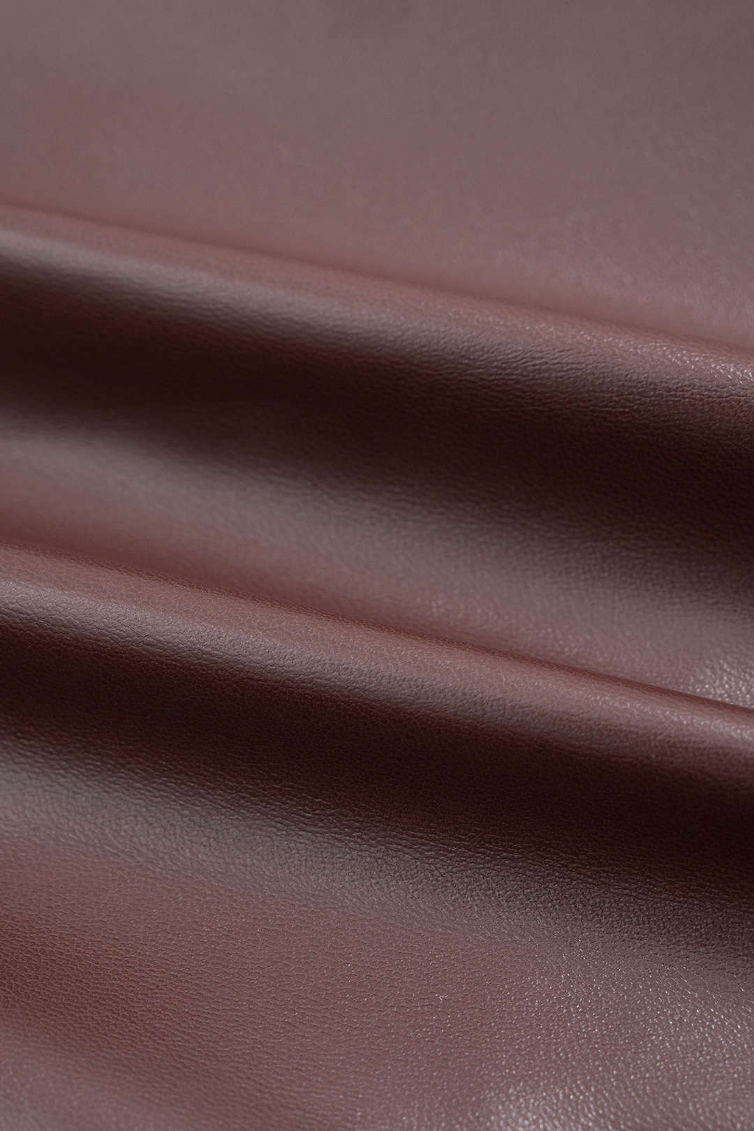 Faux Leather Pleated Tank Top