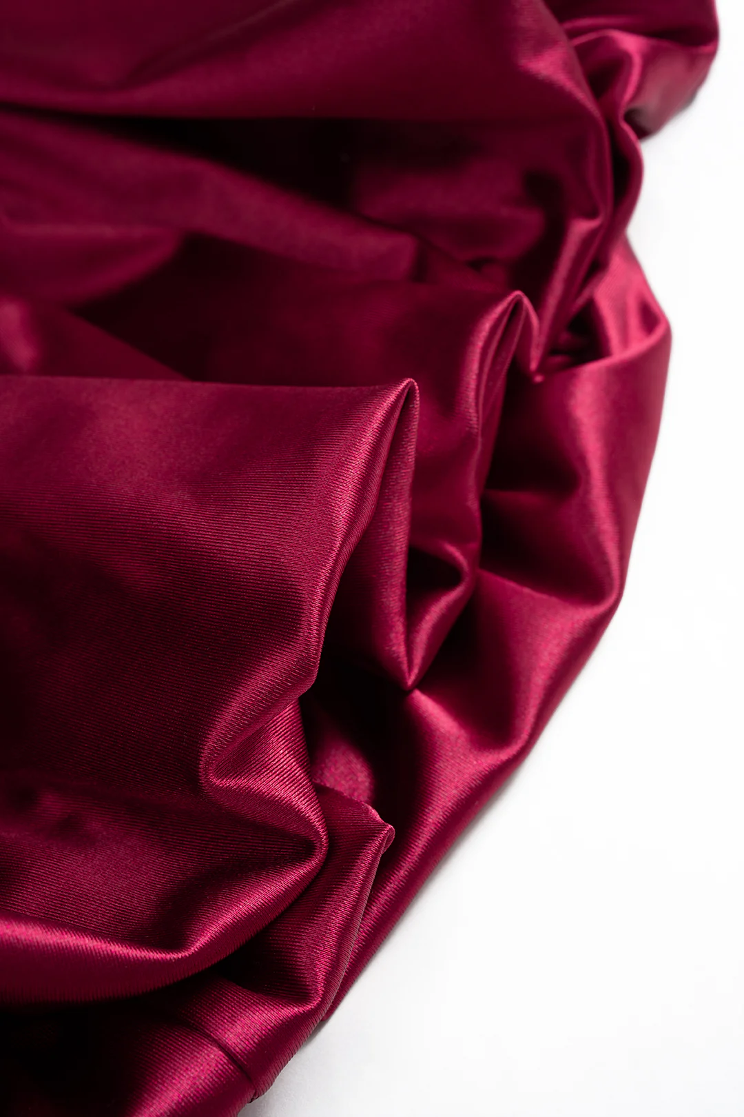 Satin Patchwork Smocked Corset Waist Ruched Strapless Sleeveless Mini Dress