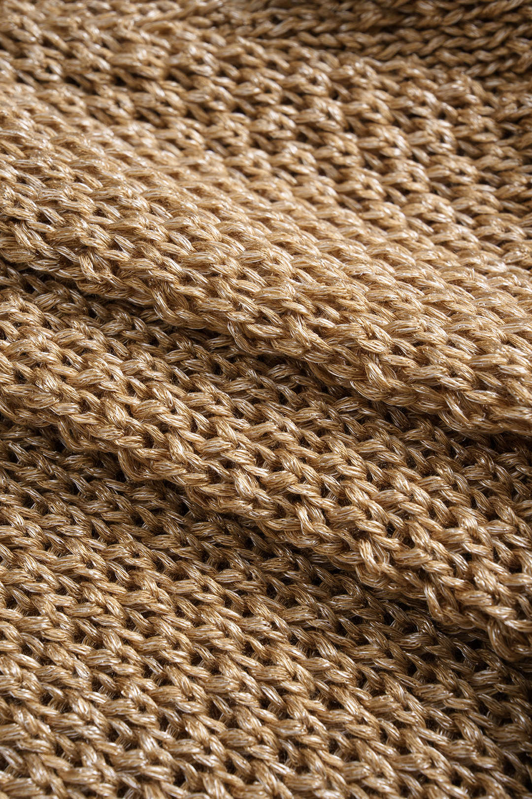 Fringe Low-Waist Sweater Skirt