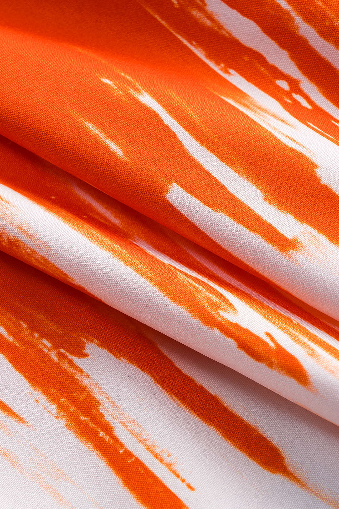 Tropical Print Ruffled V-Neck Tie-Front Top and Ruched High-Waist Wide-Leg Pants Set