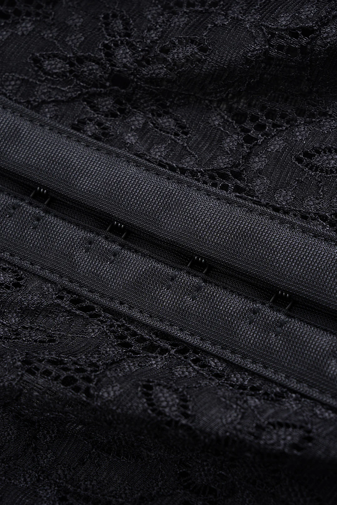 Underwire Lace Trim Mesh Corset Cami Top