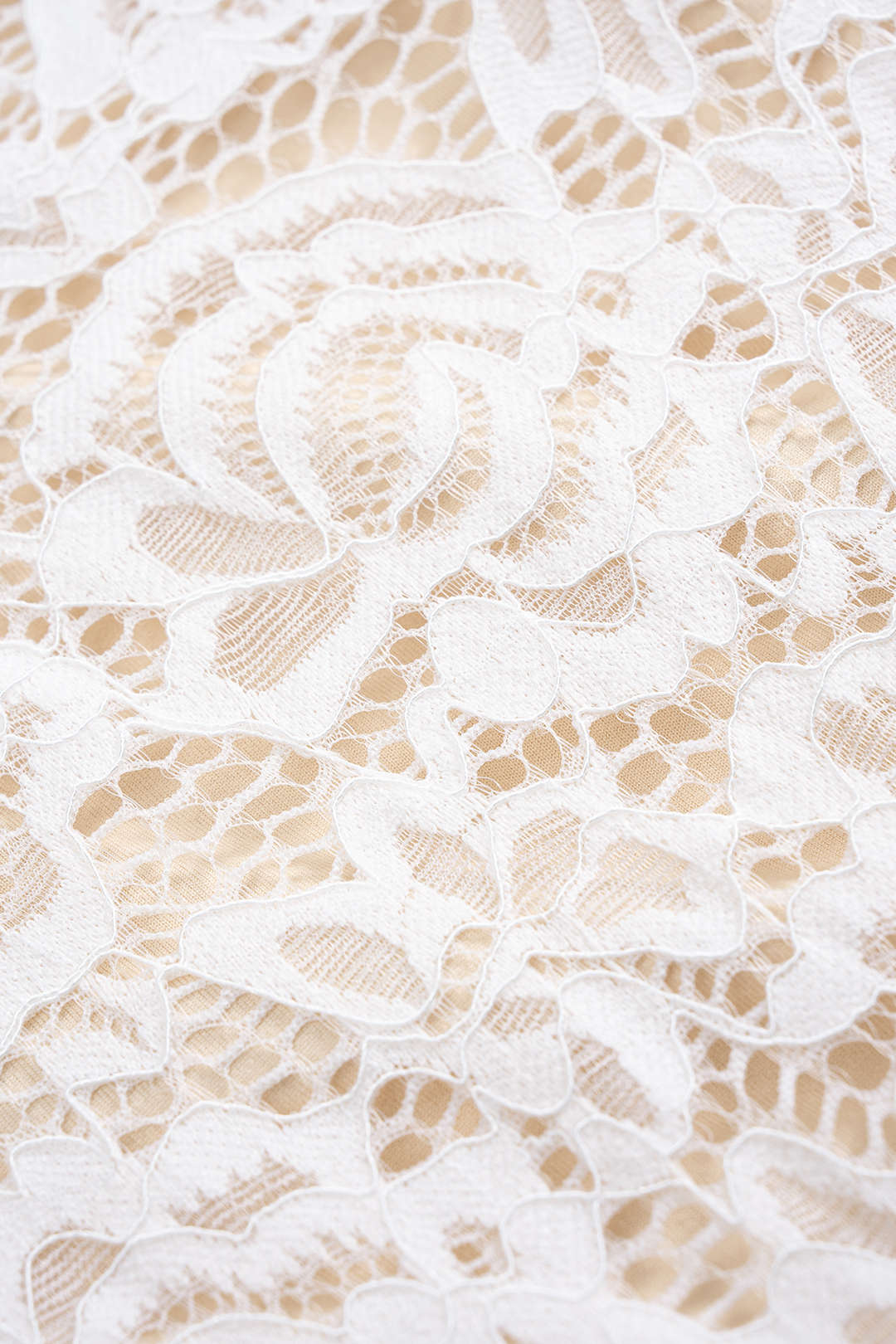 Lace Patchwork Strapless Sleeveless Maxi Dress